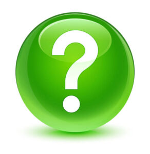 Question mark icon for ACH processing